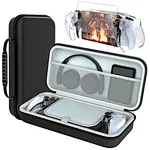 Protective case for PS5 Portal is made of durable EVA material and soft lining, which can effectively safeguards your Playstation Portal Remote Player from water, dust, scratches, and impacts.
